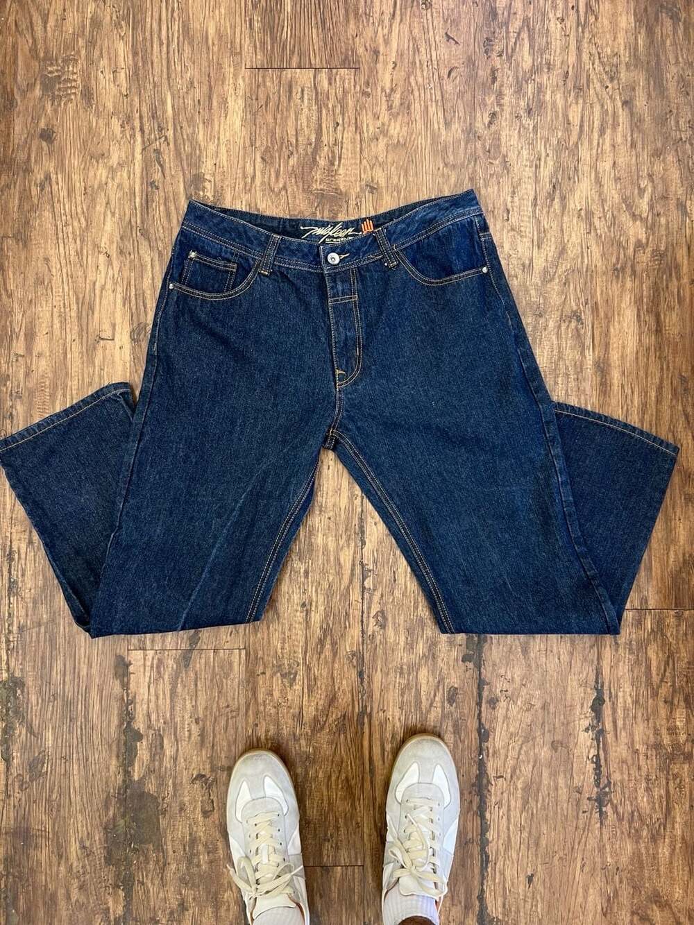 Miskeen Originals Dark Wash Denim Jeans Size 38x32